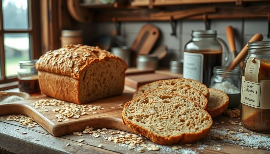 Maine Oat Molasses Bread Heritage