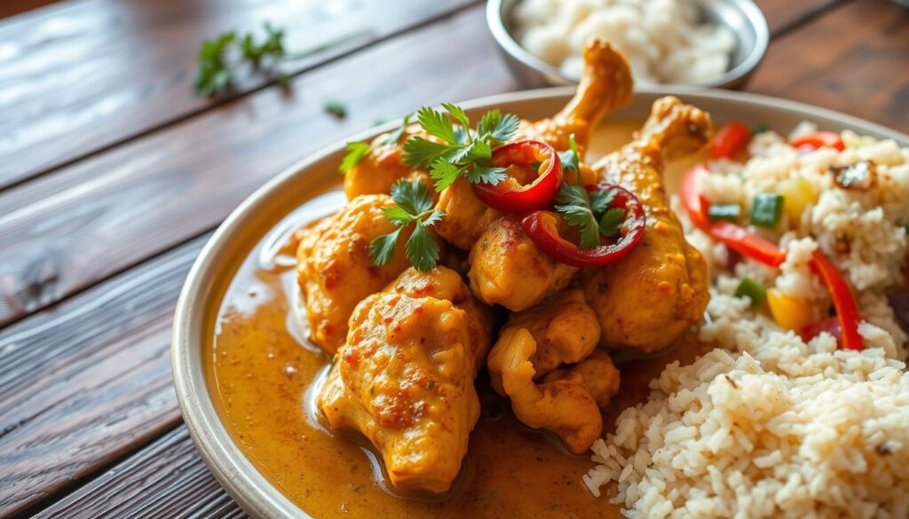 Traditional Peruvian Churu Chicken Dish