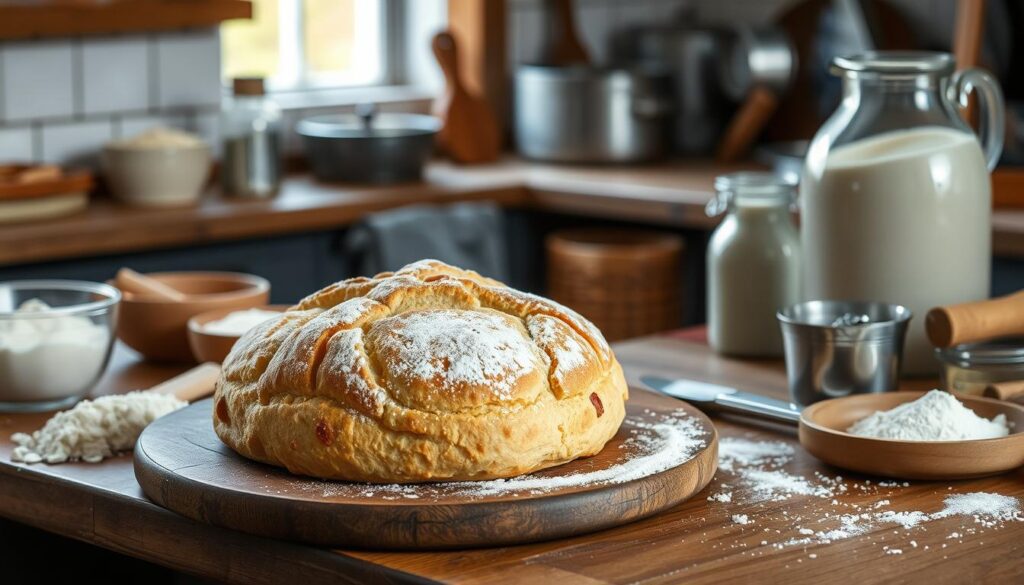 Traditional Stottie Cake from North East England