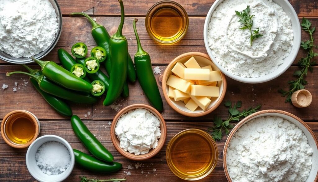 Vegan Jalapeño Cheese Bread Ingredients